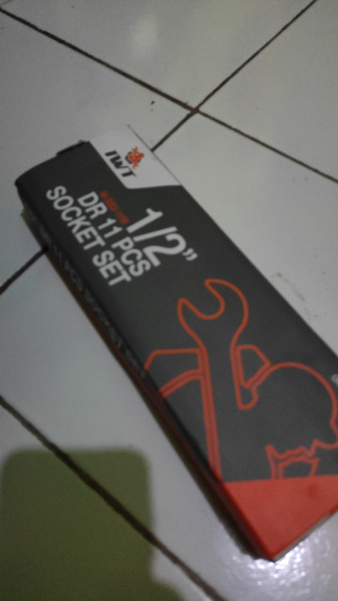 Iwt Kunci  Shock Set 11 Pcs Socket Set 12 Pt W-ss2-11m