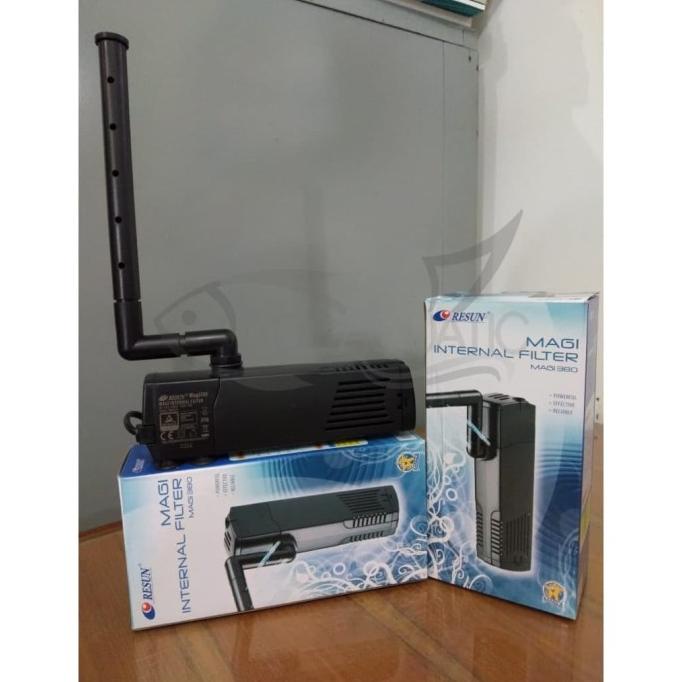 RESUN MAGI380 MAGIC-JET FILTER POMPA AIR CELUP FILTER AQUARIUM adr4q Ayo Beli