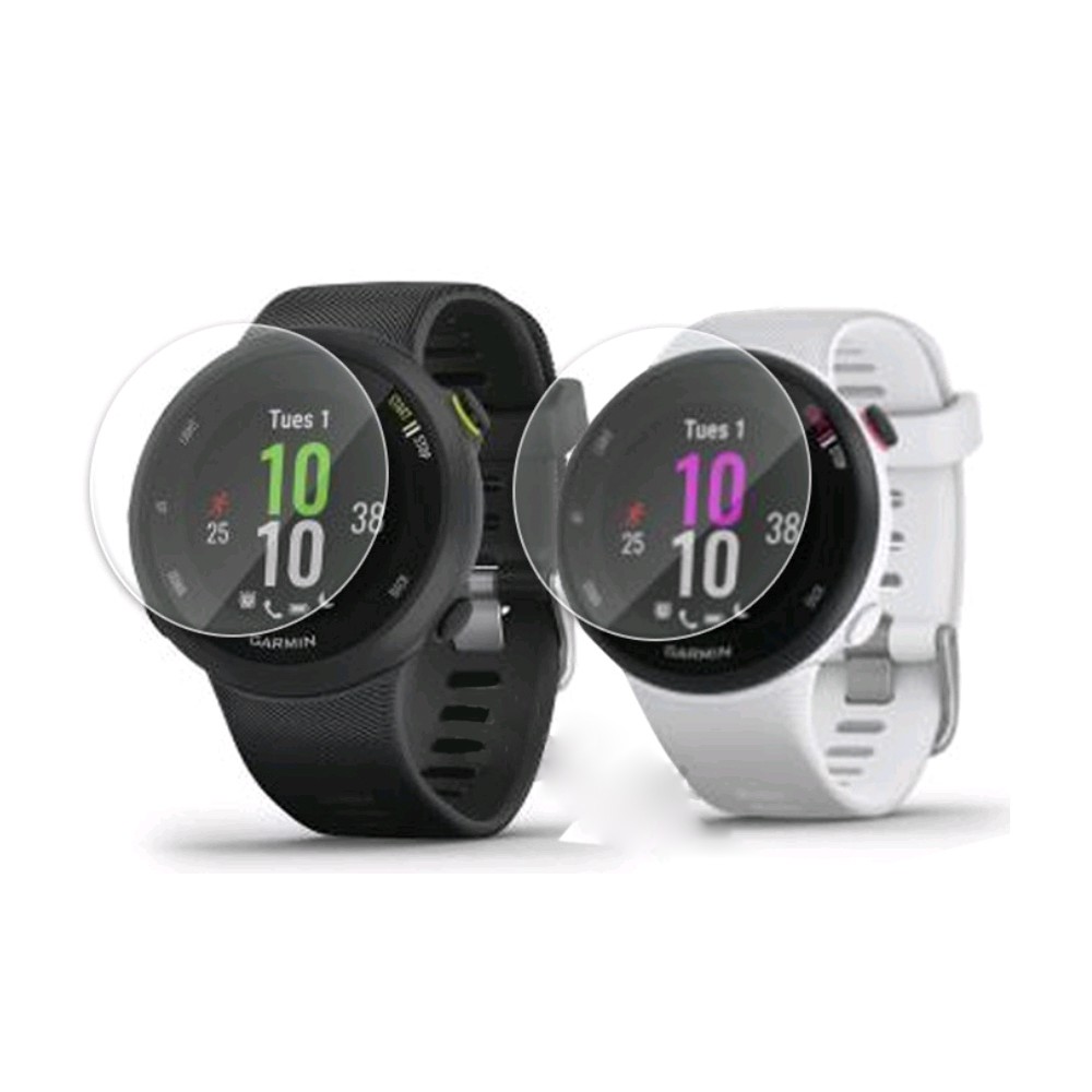 Pelindung Layar Tempered Glass Hd Anti Gores Untuk Smartwatch Garmin Forerunner 45 45s 45 / 45s