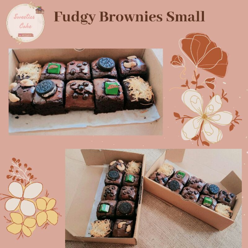 

Fudgy Brownies Sekat 10 bites