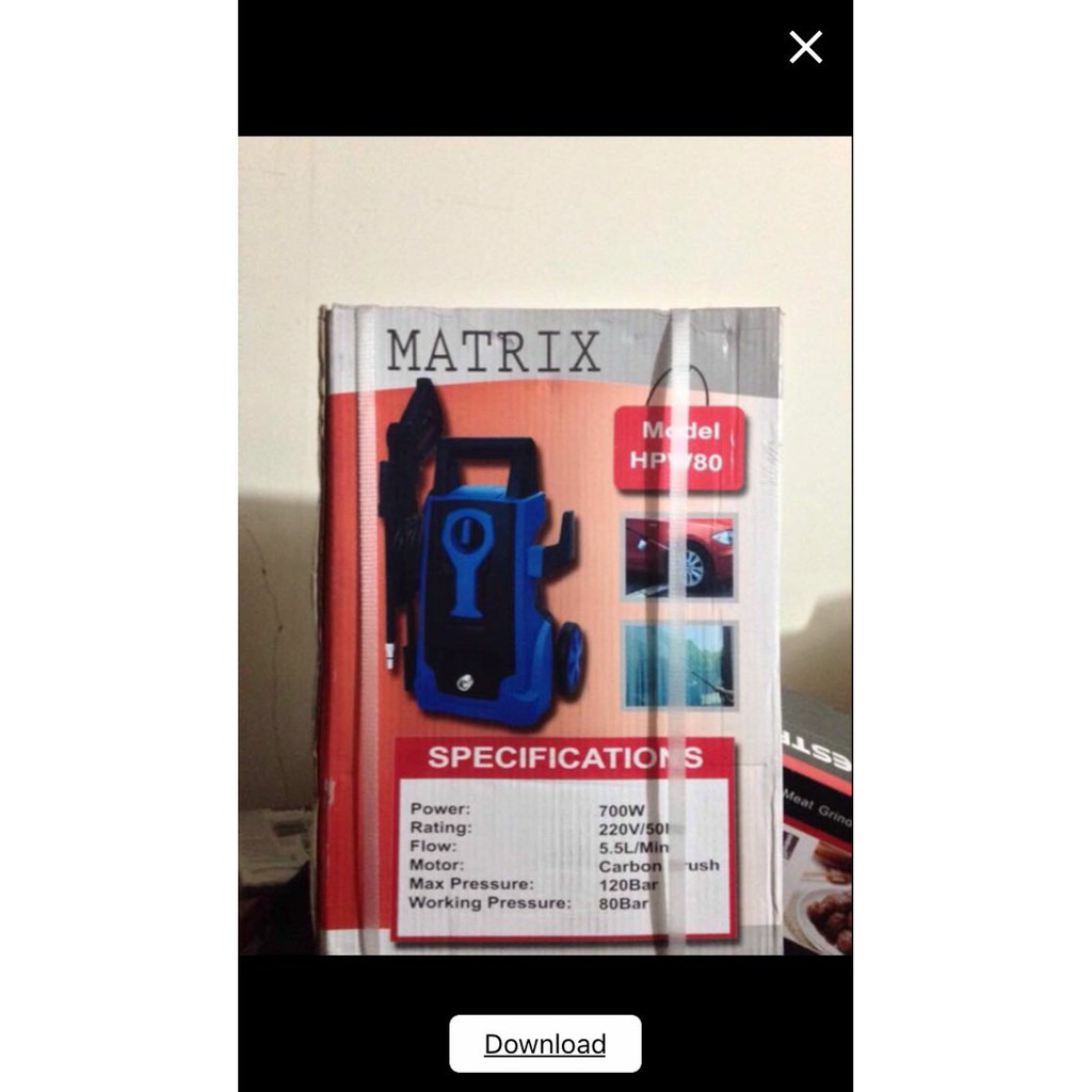 Mesin steam atau jet cleaner Matrix  Diskon