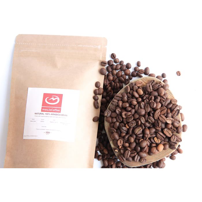 

mouJa Coffee Arabica Natural kopi khusus filter manual brew v60 chemex