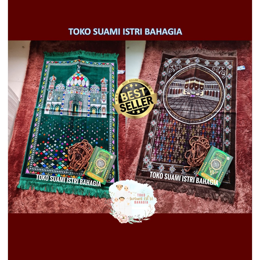 Sajadah Kabir Harmony Grade A 70 x 110 Cm Premium Turki Dewasa Tebal