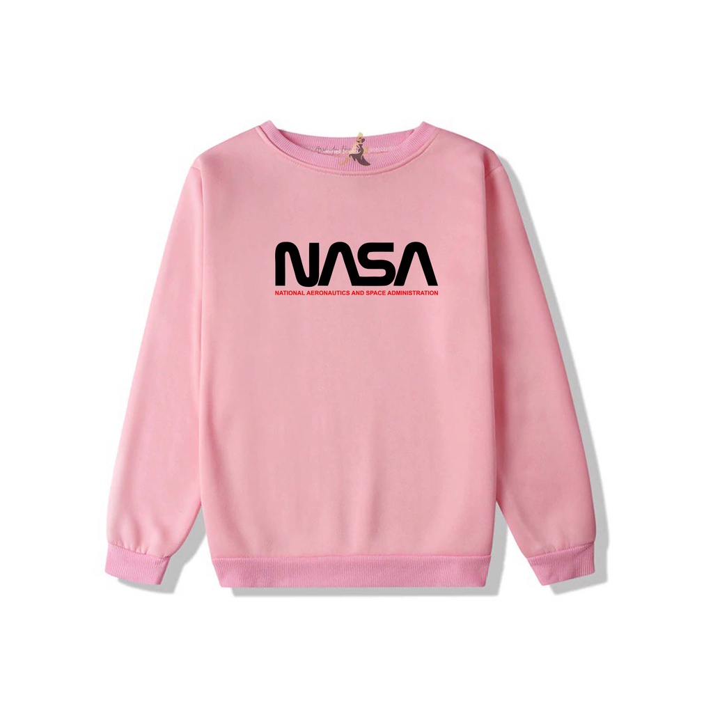 SWEATER OVERSIZE CREWNECK NASA STREETWEAR  SWEATSHIRT PRIA DAN WANITA