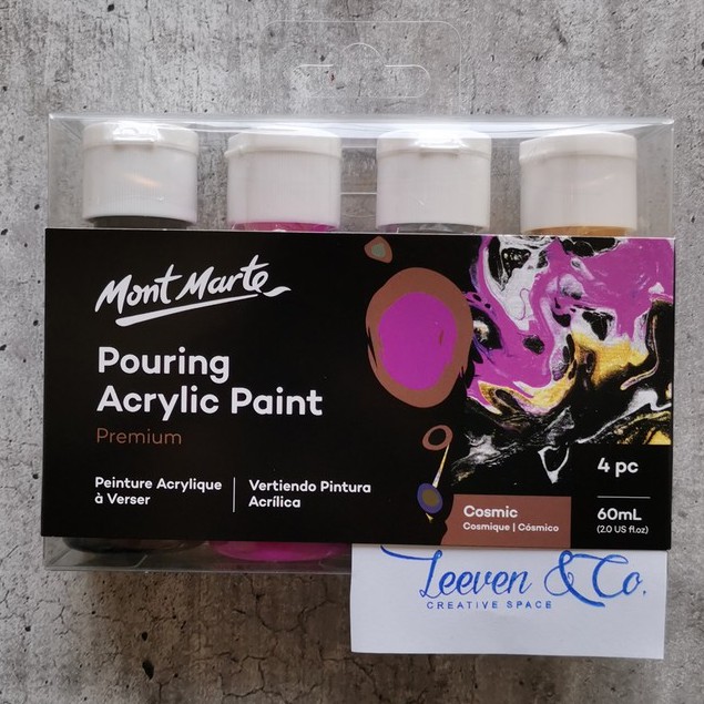 

MONT MARTE POURING ACRYLIC 60ML 4PCS - COSMIC