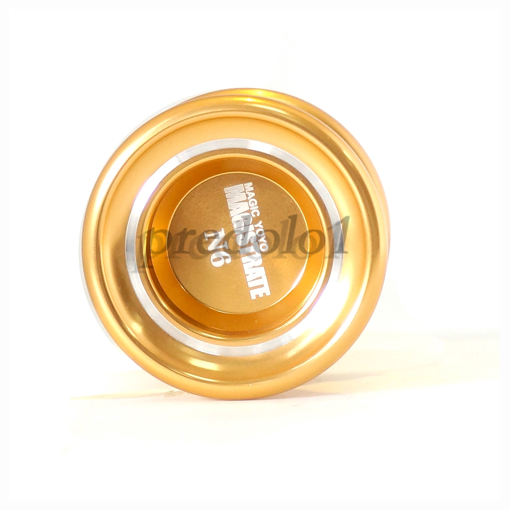 Magic YoYo N6 Alloy Yo-yo Intermediate Level Play 1A 3A 5A String Trick Gold