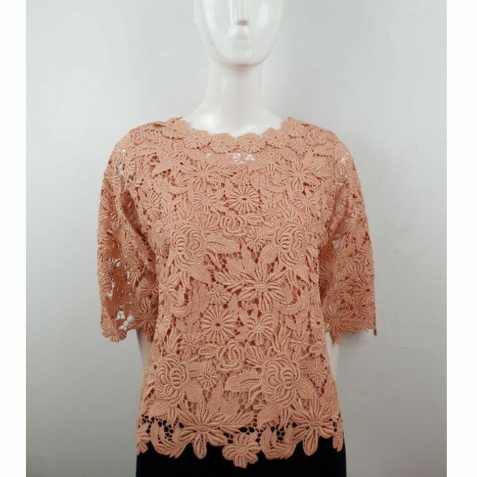 brokat oblong kebaya brokat pink butik pink boutique