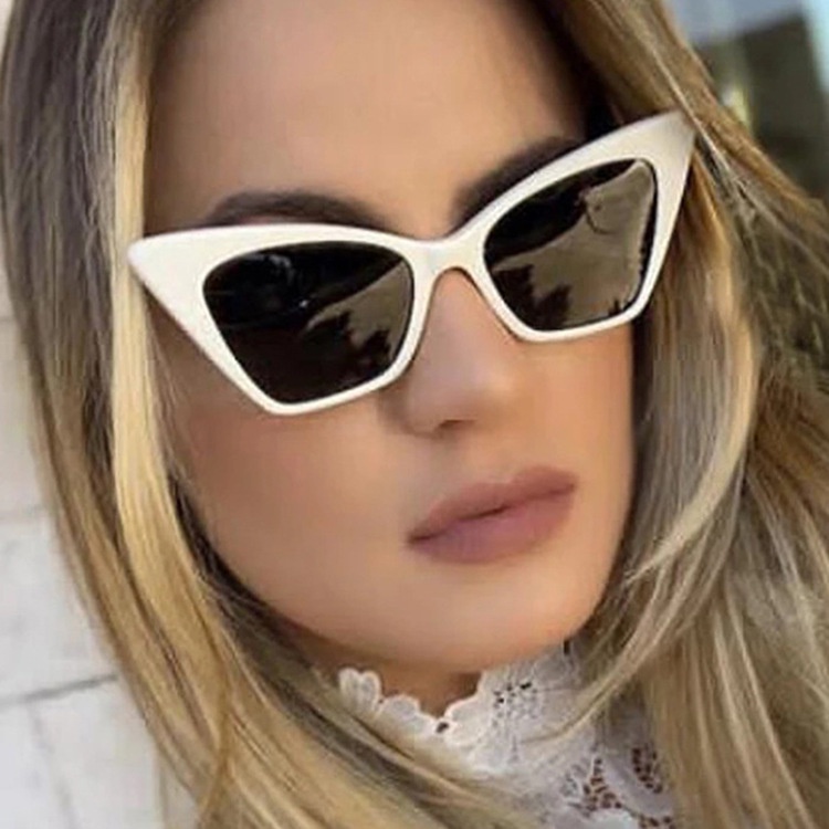 2021 new European and American cat's eye fashion INS simple sunglasses