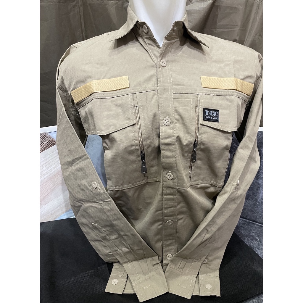 Kemeja Tactical W Tac - Kemeja Tactical - Kemeja M Tac - Kemeja Import Kanvas