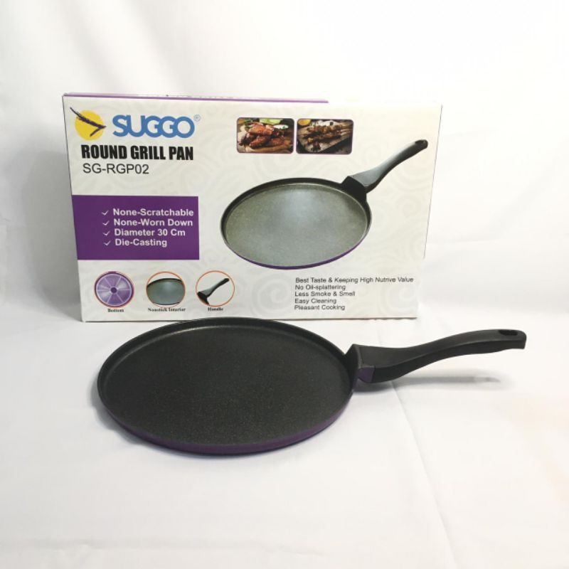 Alat Panggangan Pizza Pan Round Grill Suggo 30CM SG-RGP02