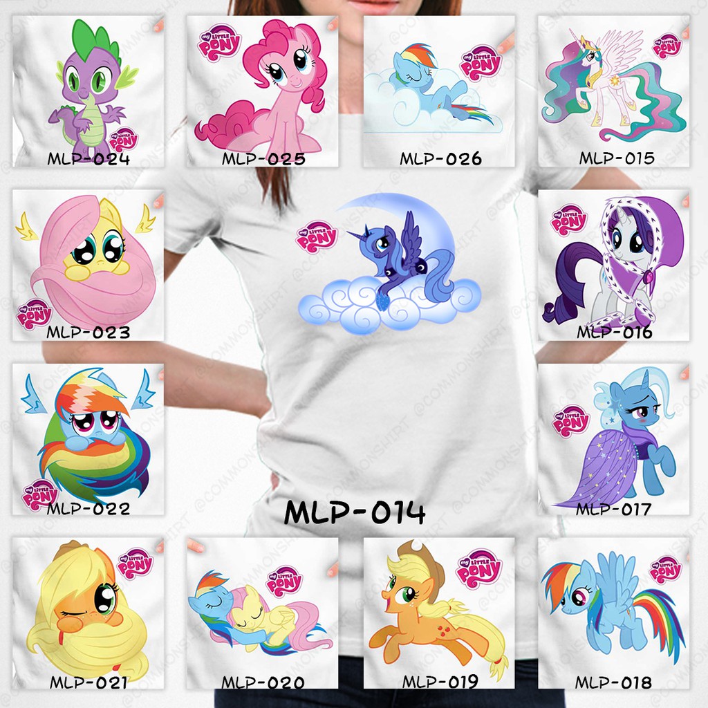 [FREE NAMA !!] Kaos Dewasa / Baju Dewasa My Little Pony