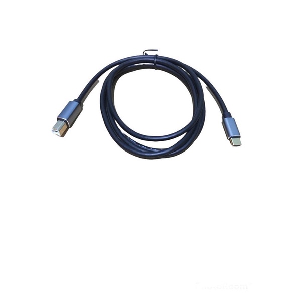 USB-C TYPE C MALE TO USB 2.0 B COWOK CABLE PRINTER 1.5 METER / KABEL PRINTER TYPE C / KABEL PRINTER LAPTOP TYPE C