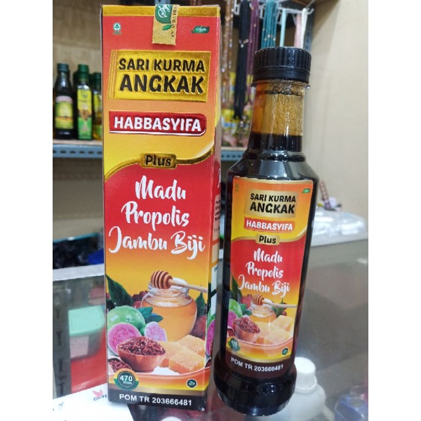 Herbal Sari Kurma angkak plus madu propolis jambu biji