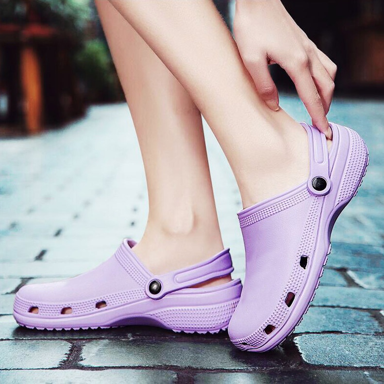 Sandal Kodok Wanita Korea Casual Crocs