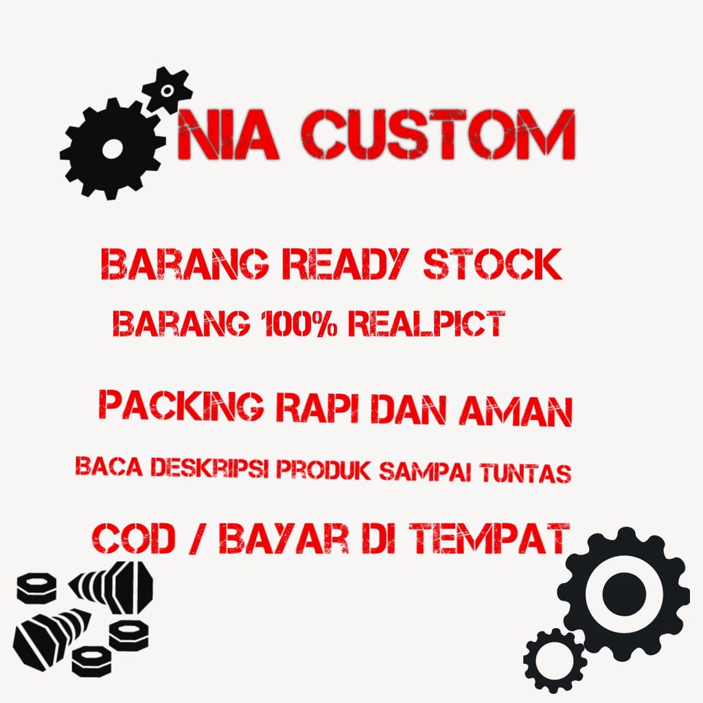 Mangkok Kampas Ganda MIO Z CUSTOM ORIGINAL ANTI GREDEG