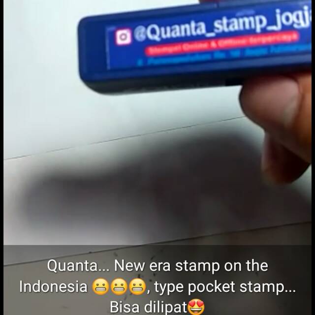 

Stempel lipat