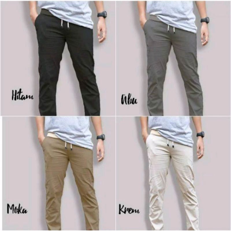 TERLARIS DAN TERMURAH CELANA CHINOS PANJANG DEWASA SIZE 28/34