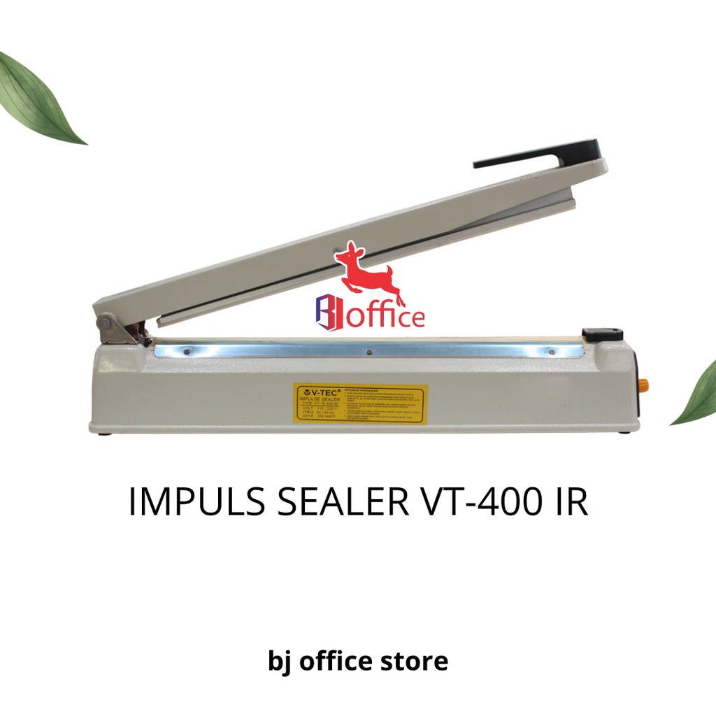 

Impulse Sealer Vtec VT-IS 400 IR - Mesin Sealer Vtec 40cm - Mesin Pres
