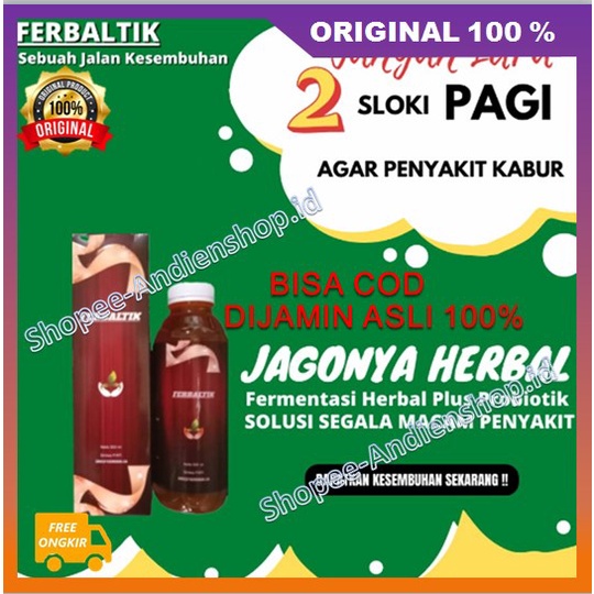 

Ramuan Herbal Ferbaltik Mengatasi Berbagai Penyakit Ampuh Mujarab 100% ASLI