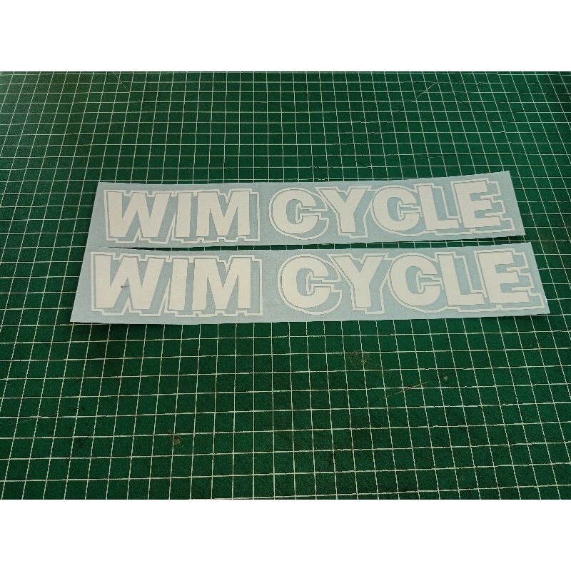 stiker sepeda WIM cycle