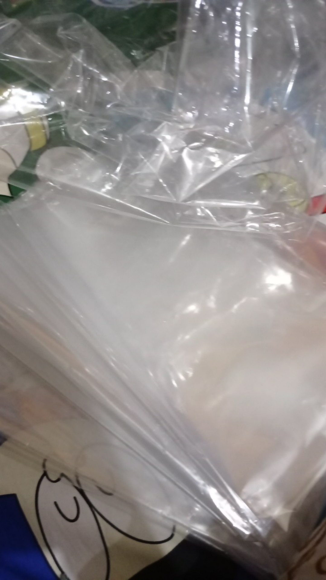 Isi 500gram Kantong Plastik Pp Bening Laundry Gantung Pakaian Kerupuk