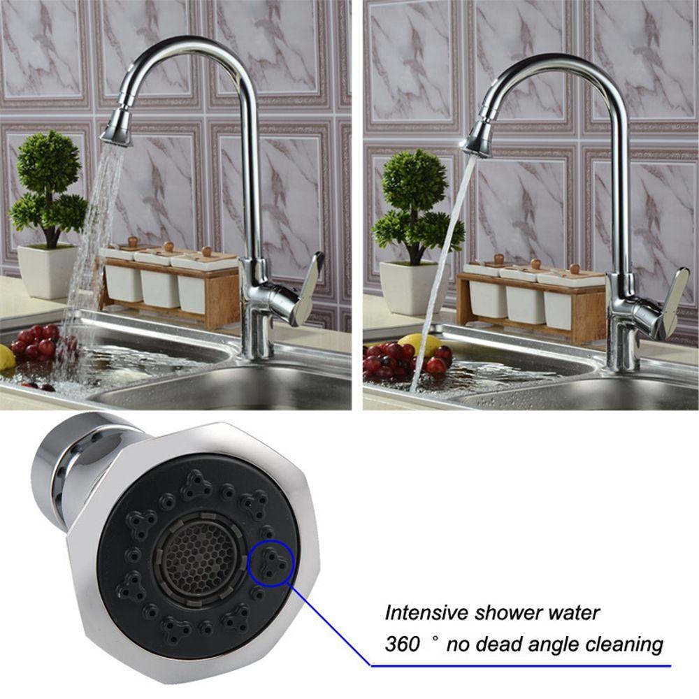 [Elegan] Keran Air Bebas Tekuk 360derajat Bubbler Filter Aerator Dapur Kamar Mandi Aksesoris Dapur Wastafel Faucet Sprayer