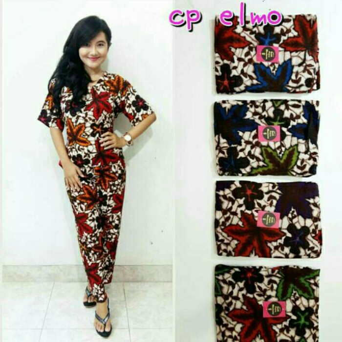 Piyama Batik Pekalongan / Stelan Baju Tidur