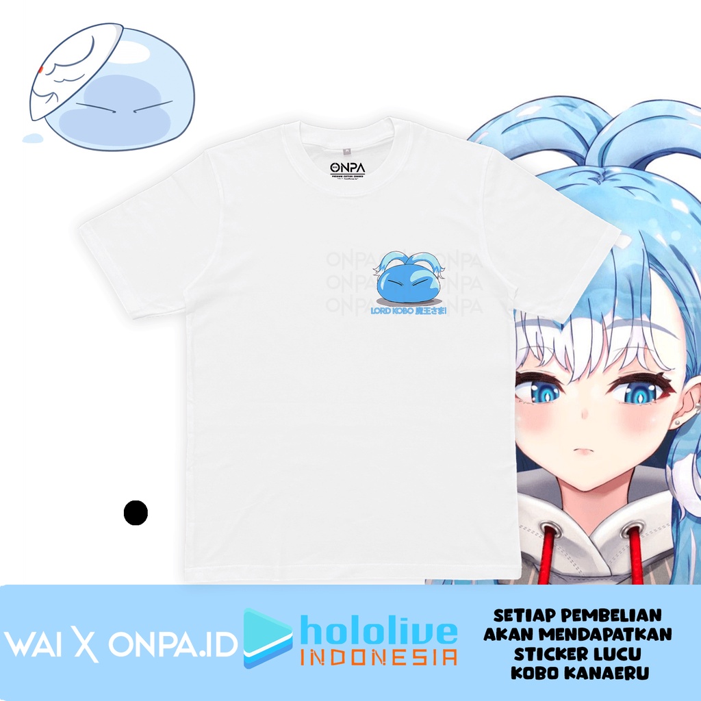 Baju / T-Shirt Kobo Kanaeru Edisi Slime Lord Kobo | ONPA.ID