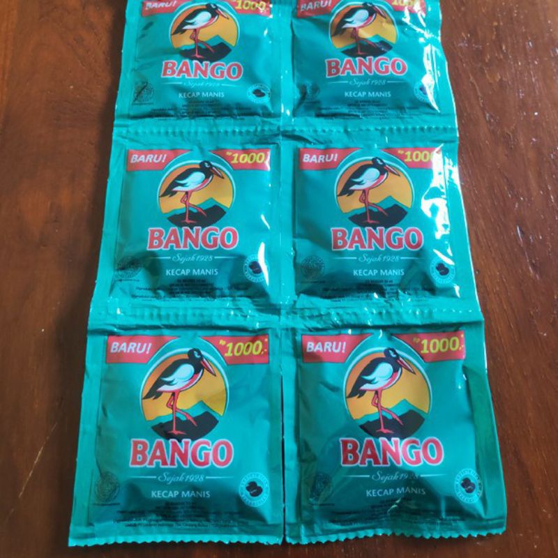 

Kecap Manis BANGO - Kemasan Praktis & Ekonomis - Kemasan Sachet 20 ml