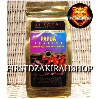 

JJ royal papua arabika ground coffee 200gr