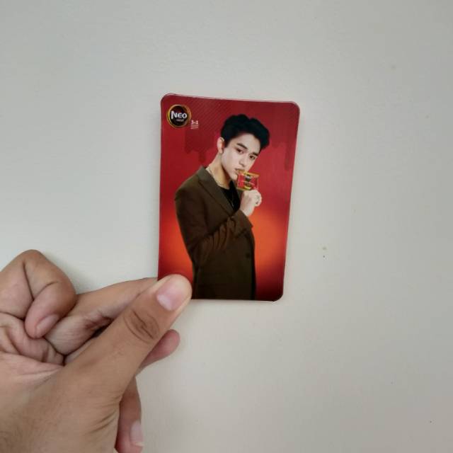 Lucas WayV SuperM Neo Coffee Photocard Official Rare