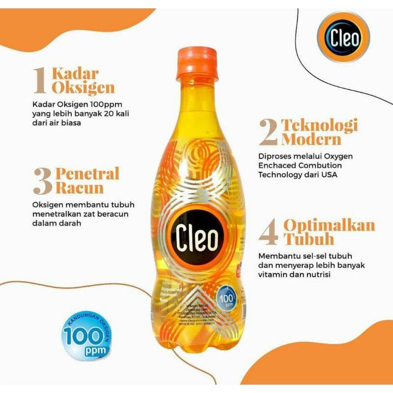 Cleo Oxygen - Cleo Oxygenated Water