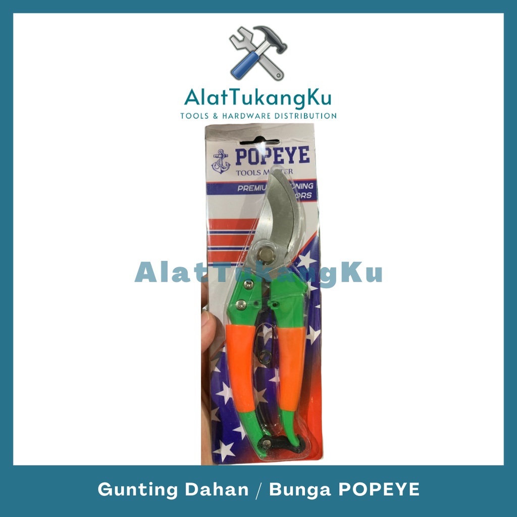 Gunting Dahan / Gunting Bunga / Gunting Ranting Popeye
