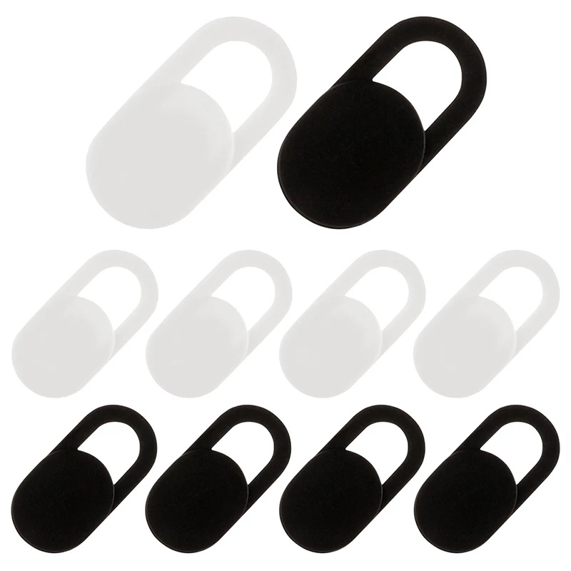 Stiker Pelindung Privasi Kamera Depan Model Geser Bahan Logam Ultra Tipis Untuk Notebook Tablet PC Smartphone