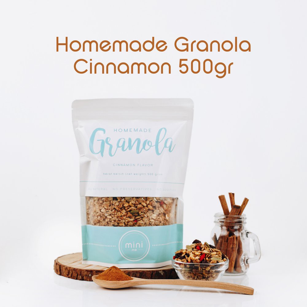 

GRANOLA CINNAMON 500GR Bagus