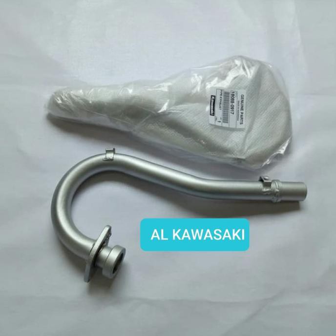 Diskon Leher Knalpot Klx150 S Klx 150 S Klx150S Ori Terbaik