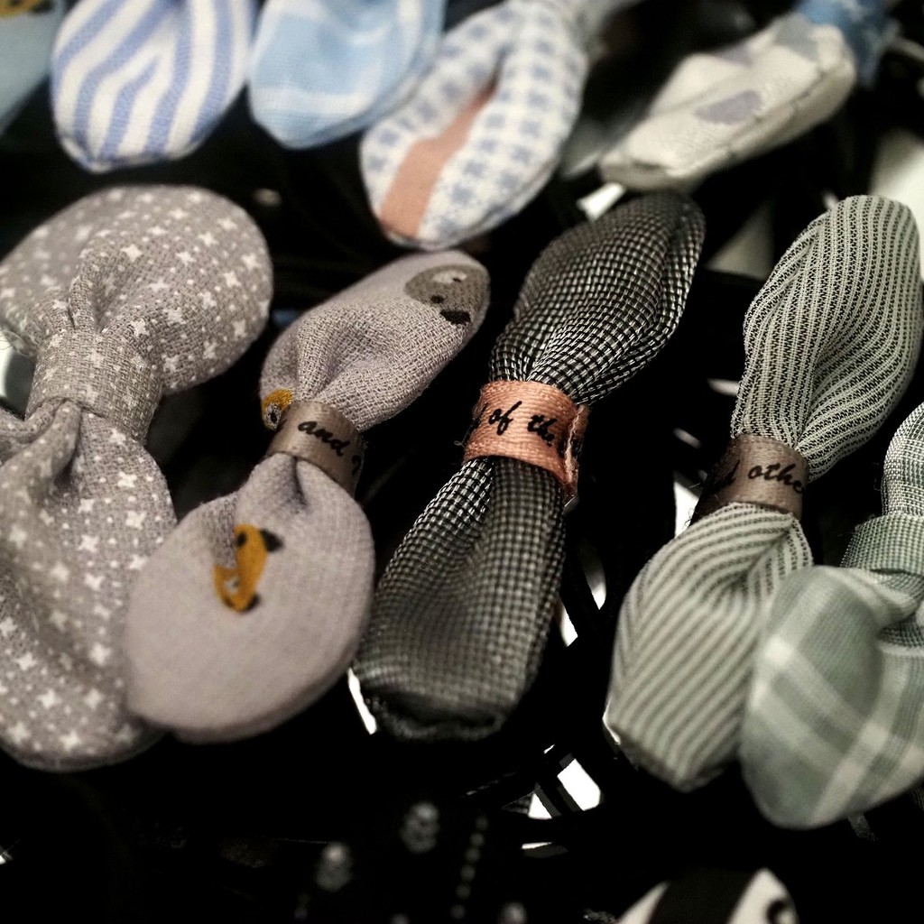 Kuncir Pita Chibi Kawat Katun SATUAN / Karet Rambut Chibi / Ikat Rambut Pita /Kuncir Rambut Korea-8