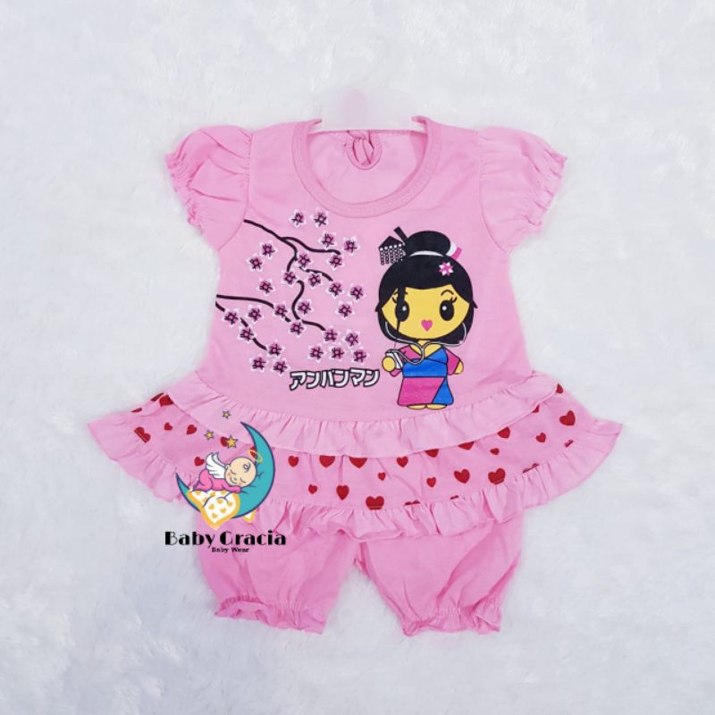 Dress bayi Tangan Sakura Baby Gracia