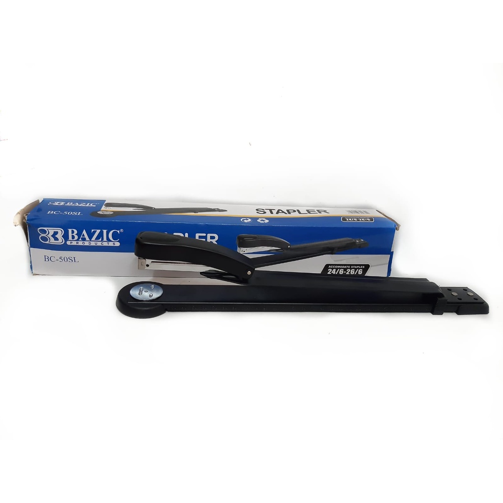 

STAPLER STAPLES JILID TENGAH BUKU PANJANG BC-50 L 24/6 - 26/6 LONG