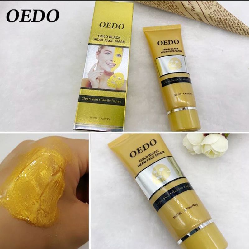 OEDO GOLD REMOVED BLACKHEAD MASKER SHRINK PORE IMPROVE ROUGH SKIN ACNE SHILLS BLACKHEAD REMOVER MASK