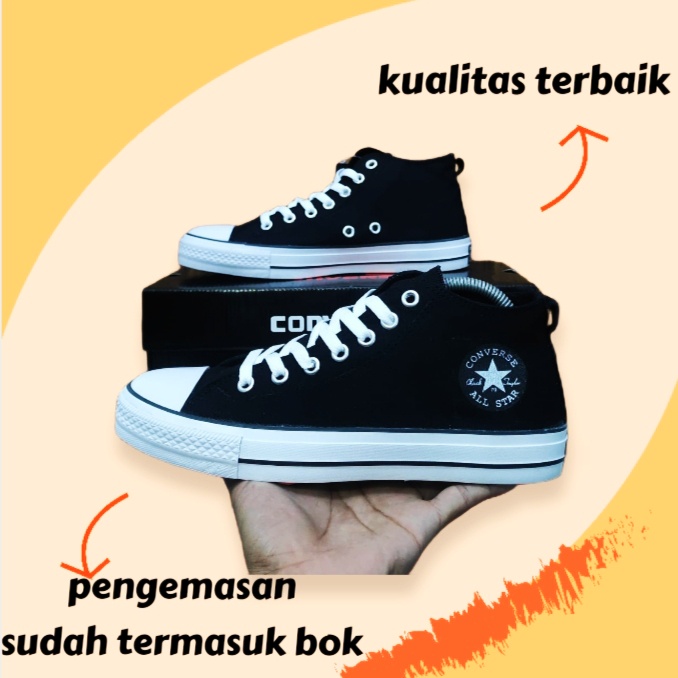 Sepatu semi bot sepatu sekolah /kerja pria wanita sneakers pria wanita