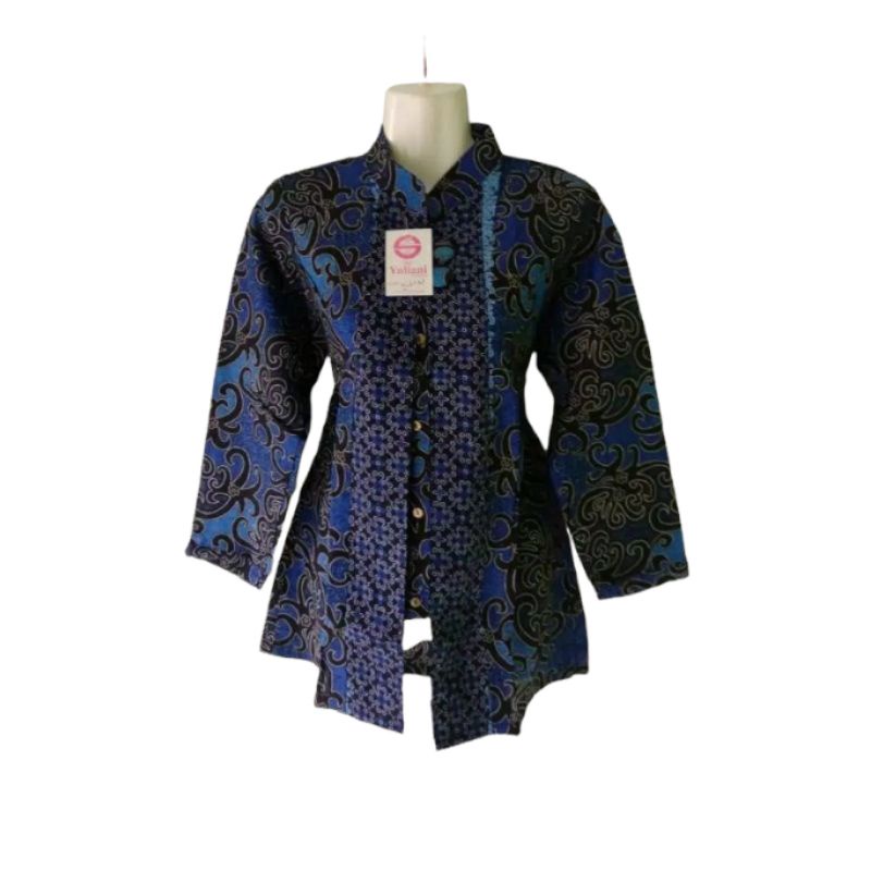 Blouse Batik Kerja Bolero  ùkurån M,L,XL,XXL,,3L,4L,5L