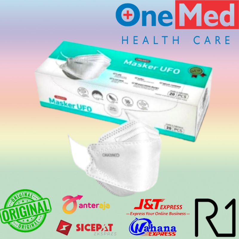 masker UFO KF94 medis surgical 4ply perbox isi 20pcs