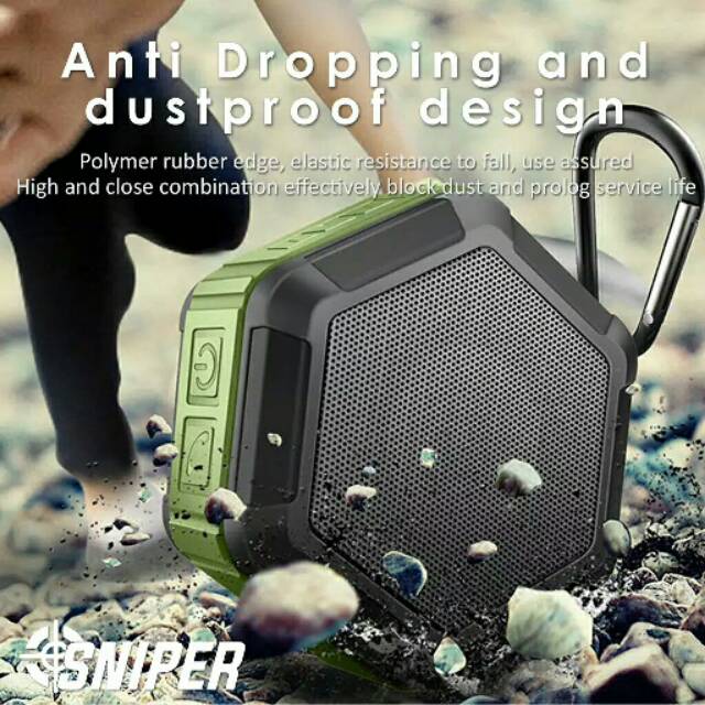 Sniper Mini Bluetooth Waterproof Speaker MY-01