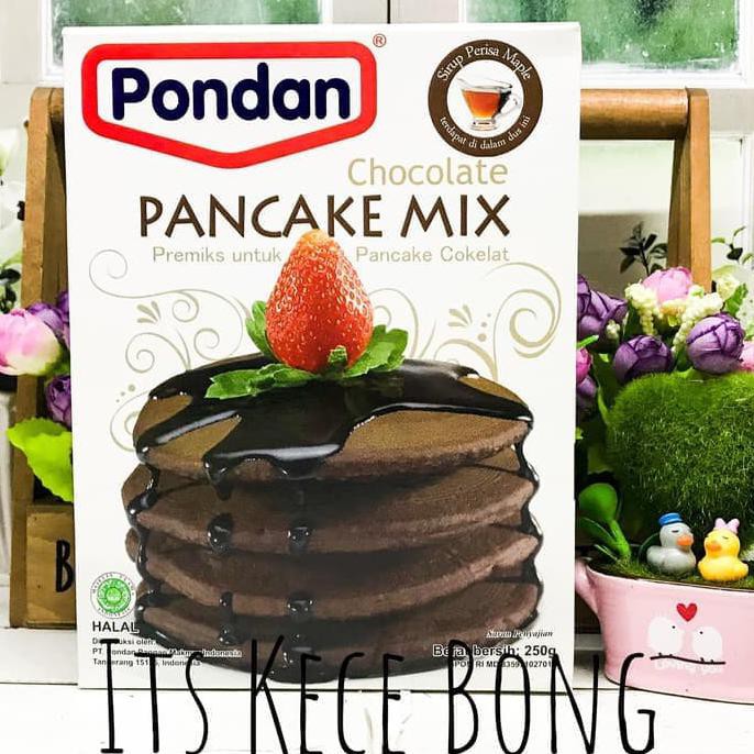 

31.87-Kue- Pondan Pancake Cokelat 250Gr / Tepung Pondan -Terlengkap-Termurah-Dijamin.