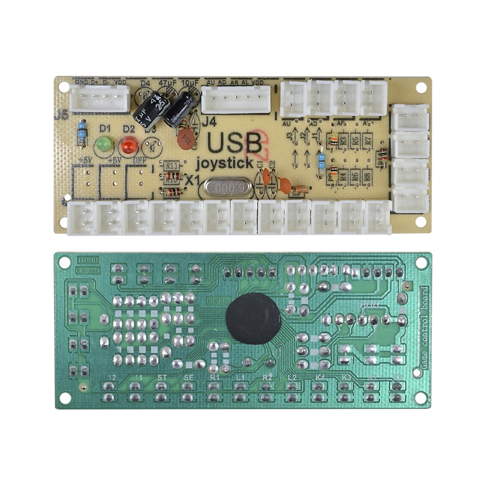 ✫〖ready to ship/COD〗✫  Zero Zero Delay Arcade USB Encoder PC to Joystick Button untuk MAME Fight Stick Control