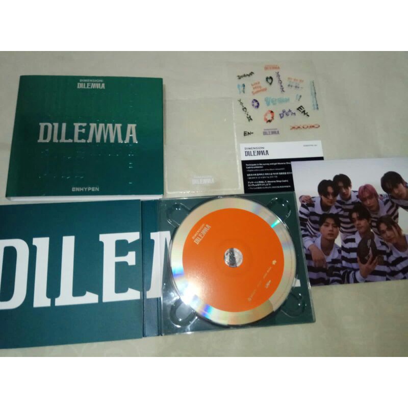 Jual (Album Only) ENHYPEN - Dimension : Dilemma Essential Ver. | Shopee ...