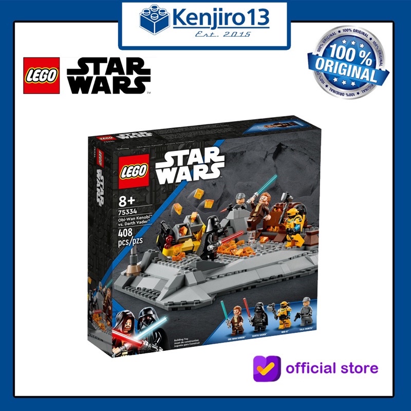 Lego StarWars 75334 Obi-Wan Kenobi vs. Darth Vader