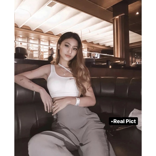 EJ - BR05 - Sling Tanktop / Crop Top / Atasan Wanita Bralette Push Up-2