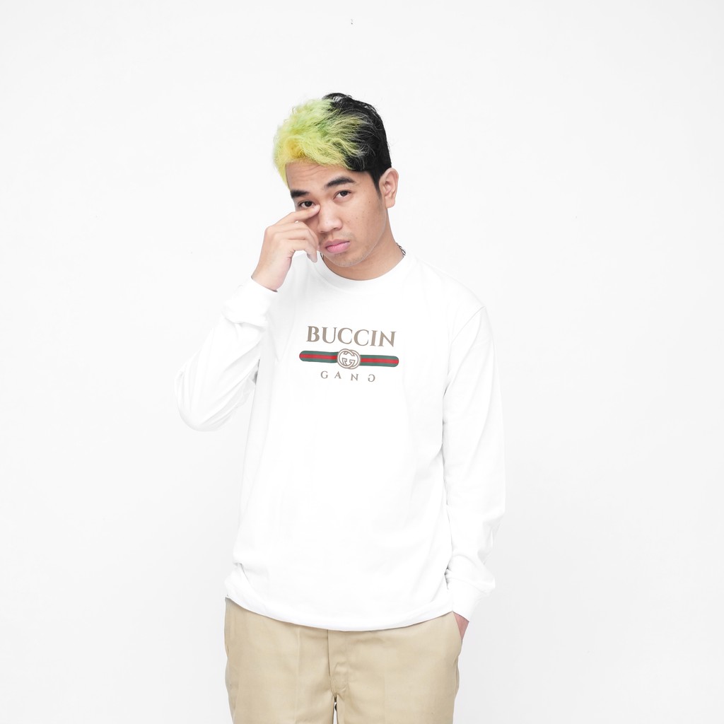 Longsleeve Buccin Gang White by ZeroTwentyTwo